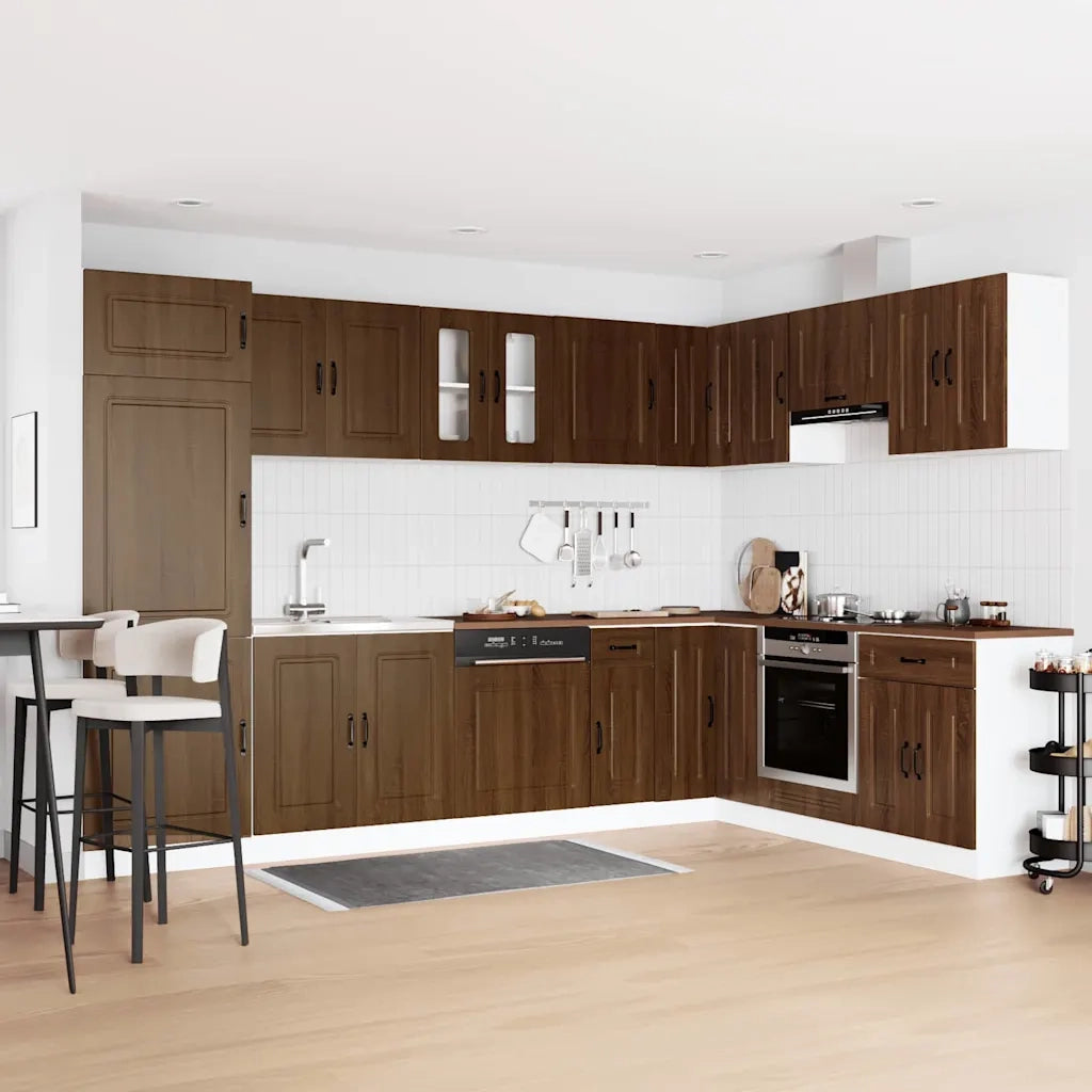 Pensile da cucina | Mobile da cucina Kalmar Rovere Marrone 80 x 46 x 81,5 cm