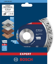 DISCO DIAMANTATO EXPERT MULTI MATERIAL D.150mm 2608900661