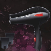 Trade Shop - Asciugacapelli Fono 2000w Con 2 Velocità Phon Professionale 3 Livelli Asc-ca3900 -