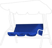 Cuscino impermeabile per sdraio 3 posti esterno - Protezione per sdraio esterno - Calzamaglia impermeabile - Blu