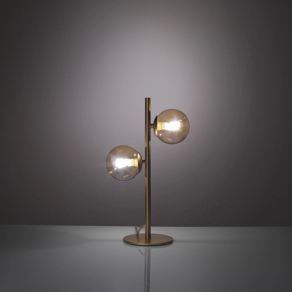 Lampada da tavolo FULGORA ottone