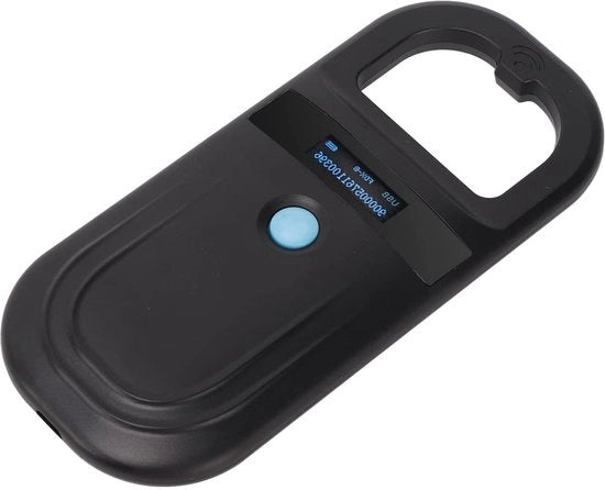 Scanner a microchip per animali domestici a mano - Alta risoluzione - Facile da usare - Per cani e gatti