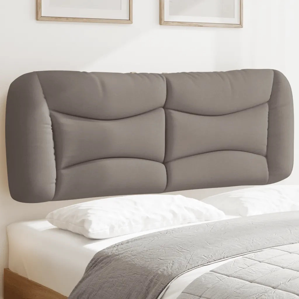Cuscino Testiera Hvar Tortora 120 cm in Tessuto CFW7590972