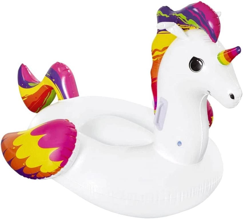 Salvagente Cavalcabile Unicorno con Maniglie 150 x 117 cm Bestway