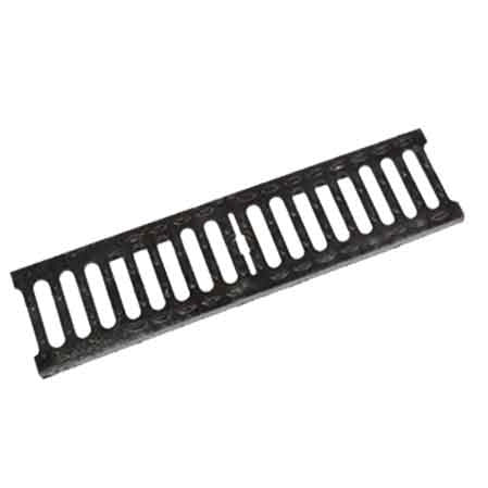 GRIGLIA IN GHISA PER CANALETTA 13x50x2 cm - Classe C250
