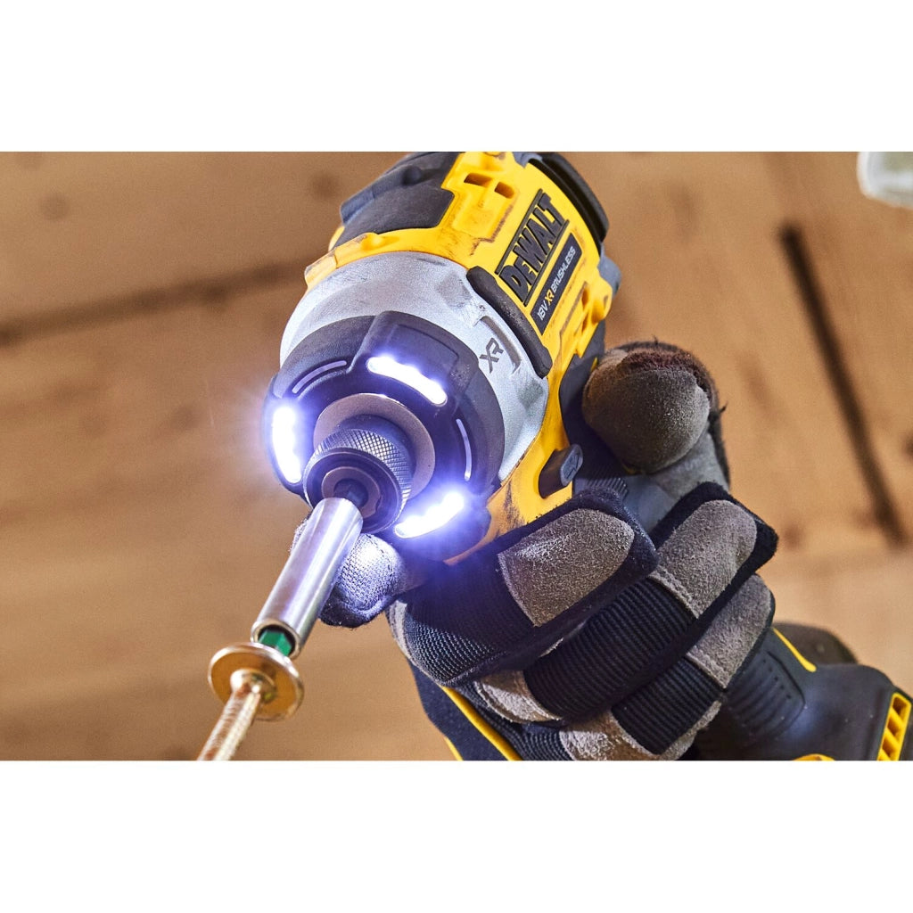 Avvitatore ad impulsi compatto DeWalt 18V batteria 282mm solo macchina DCF860E2T