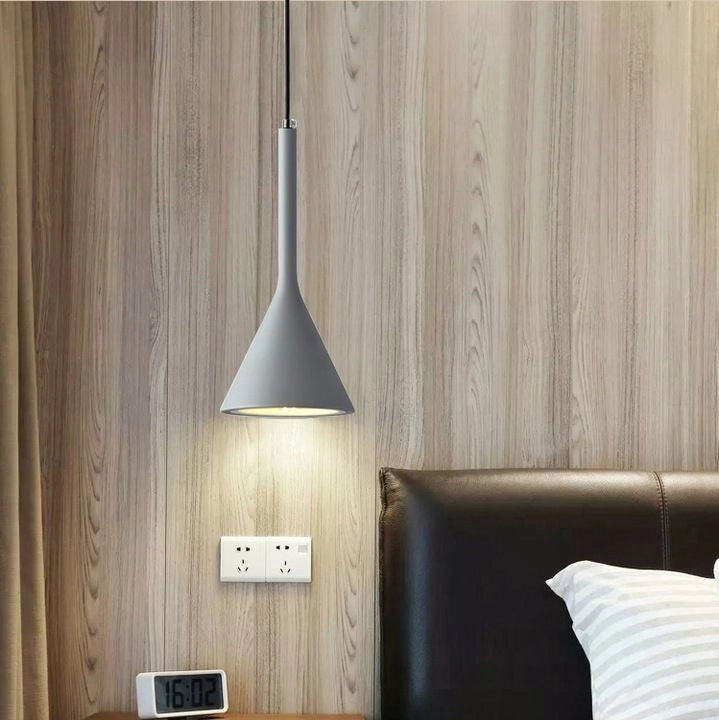 Lampada Da Soffitto Largo Grigia