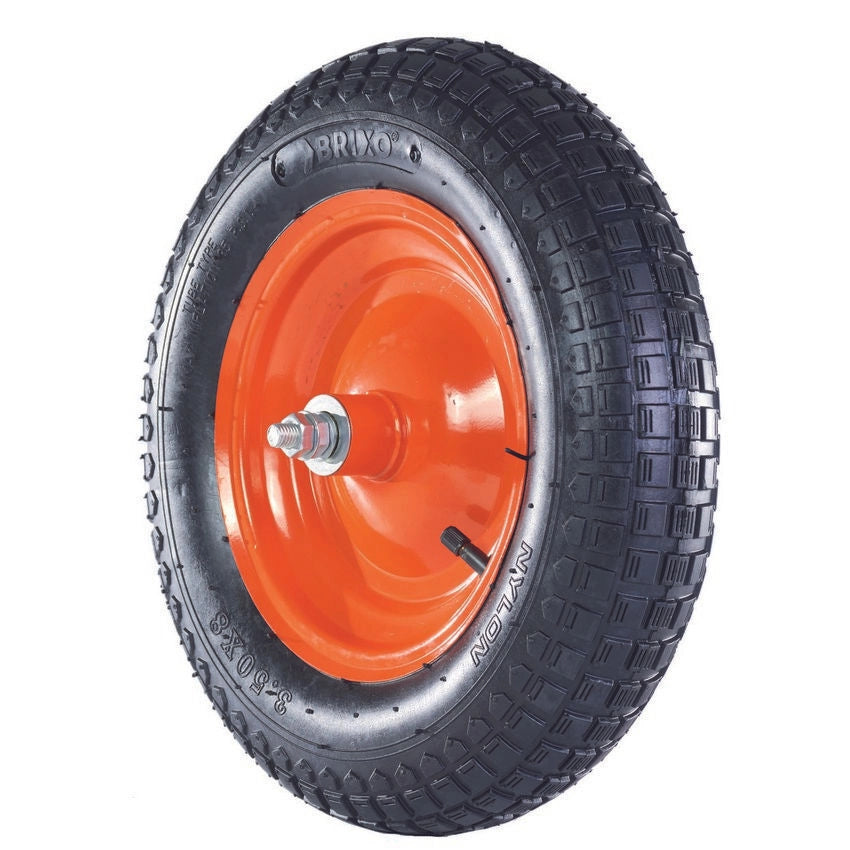 Ruote Pneumatiche 350X80 Con Cuscinetto Per Carriole