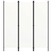 Paravento a 3 Pannelli Bianco 150x180 cm