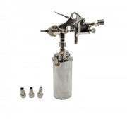 Trade Shop - Pistola Aerografo Verniciatura A Spruzzo Professionale 1.5 Mm 200 Ml A831413 -
