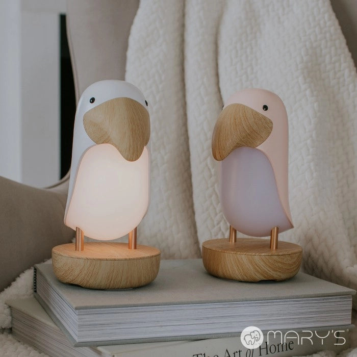 Mary's Lampada Notte Tukan RGBW Bluetooth Rosa 2,7W