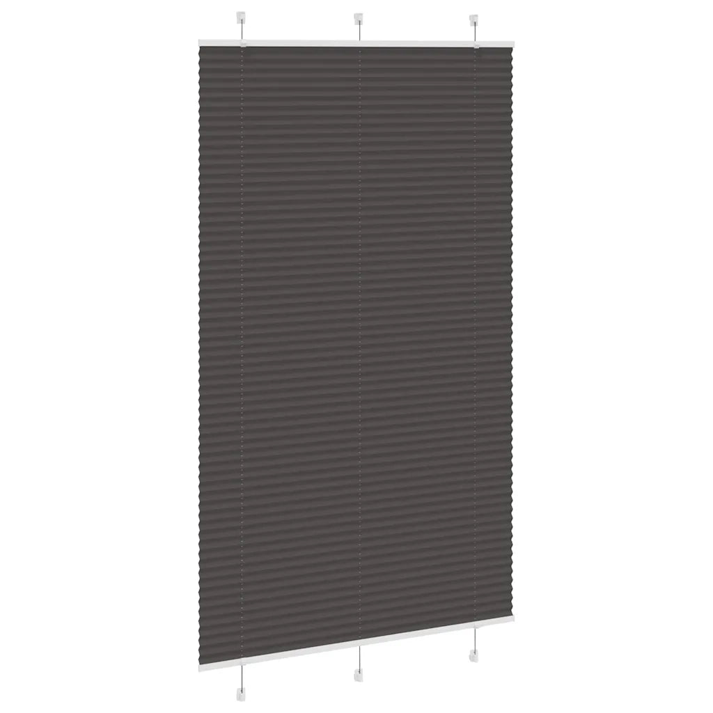 Tenda Plissettata | Tenda pliss¨¨ Nera 120x200 cm Larghezza Tessuto 119,4 cm