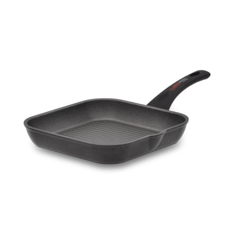Bistecchiera Antiaderente SuperGrill Quadrata 24 x 24 cm Accademia Mugnano