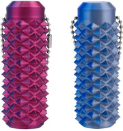 Fidget Key Holder 2 Pezzi - Rilassamento Portatile - Giocattolo Sensoriale - Compatta 8x3cm - Ideale Regalo