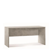 SCRIVANIA RETTANGOLARE MODERNA PER CAMERA DIMENSIONI 76X160X69 CM, COLORE CEMENTO