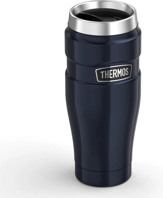 Termos per caffè da portare blu 470 ml lavastoviglie - Coffee to Go - 7 ore caldo - 18 ore freddo - BPA-free