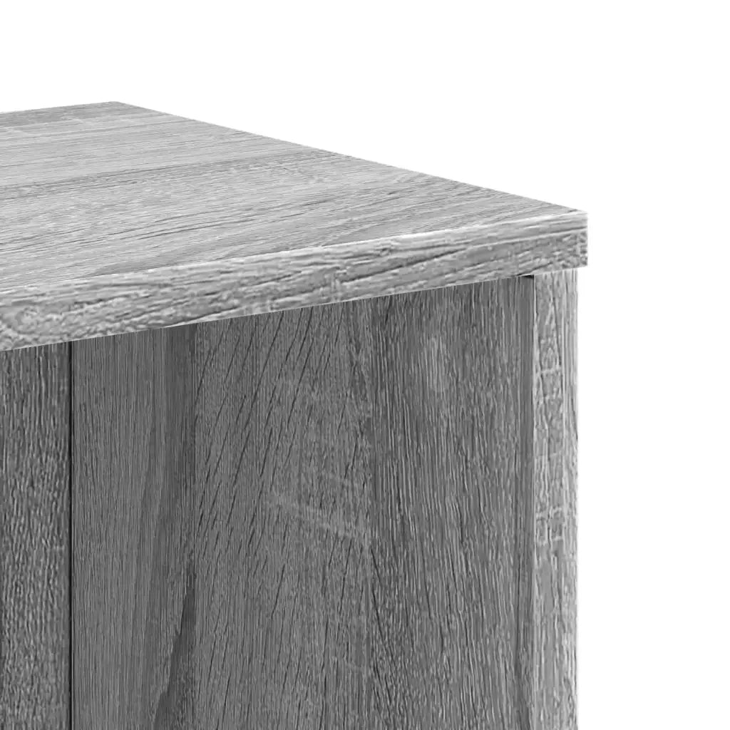 Libreria Grigio Sonoma 50x25x105 cm in Legno Multistrato 852794