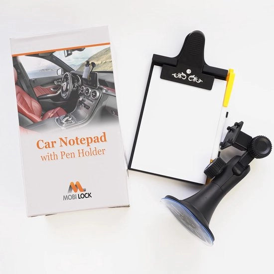 Accessorio per auto - Blocchetto da portacenere con pen holder - Morsetto universale