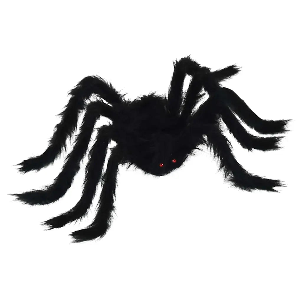 Decorazione Ragno di Halloween 6 pz Nero 75 cm CFW5016955