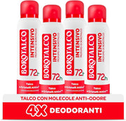 BOROTALCO SET 4 PZ DEO SPRAY 150 ML L'UNO NEW INTENSIVO PROFUMO DI BOROTALCO 72H