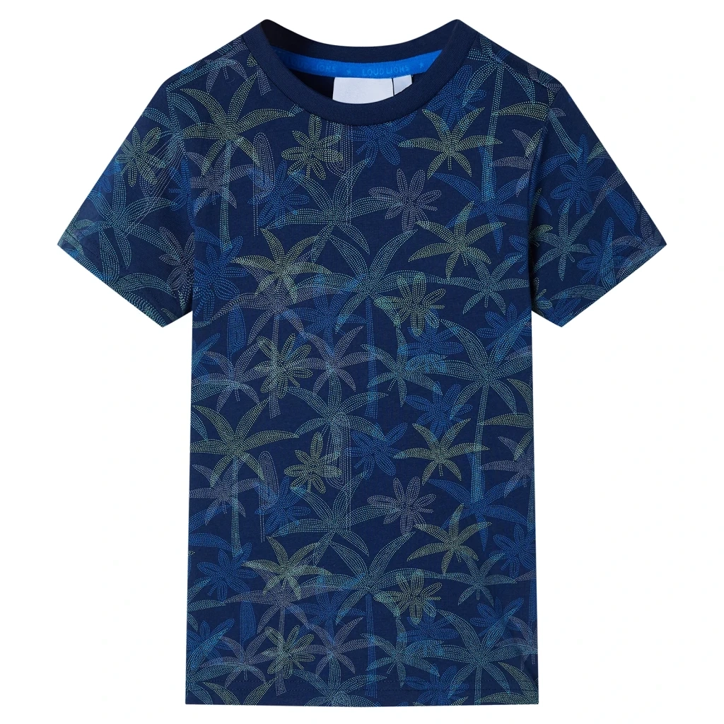 Maglietta da Bambino Blu Marino 104cod mxl 88637