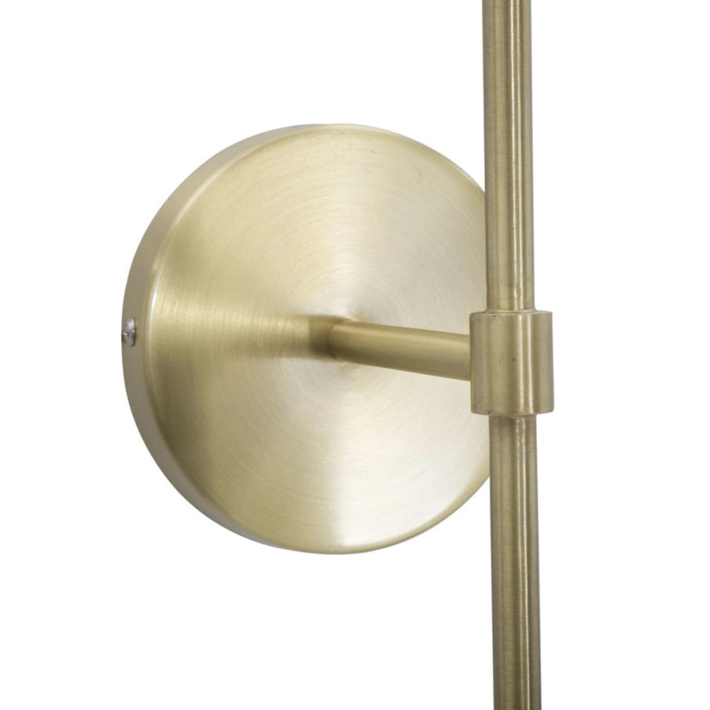 Lampada a Parete VKH53, Oro, Metallo, 15x21x55 cm