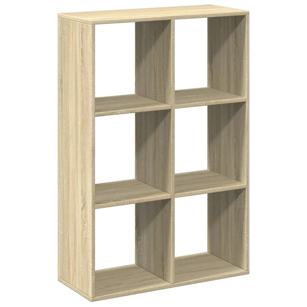 Libreria Divisorio Rovere Sonoma 69,5x29x103,5 cm in Truciolato 858014