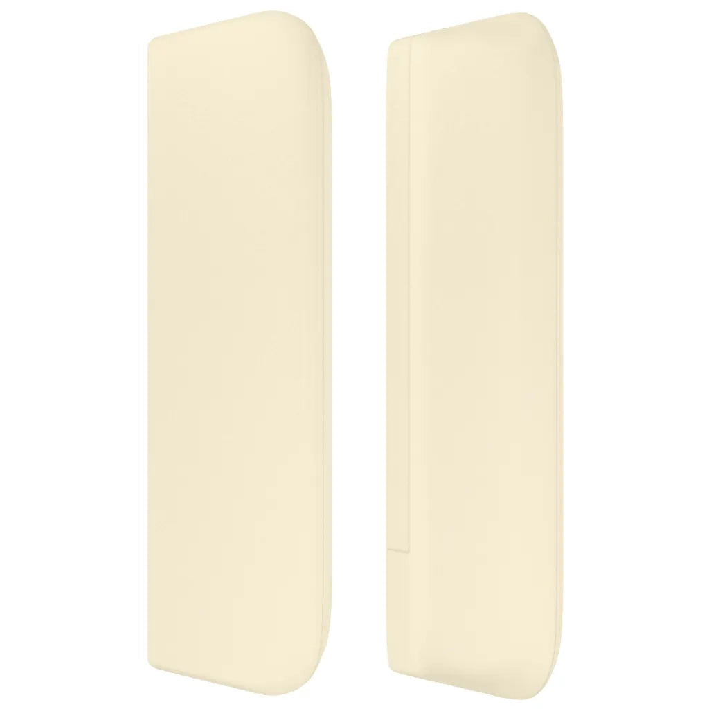 Testiera ad Orecchio Crema 147x16x78/88 cm in Similpelle cod mxl 48094