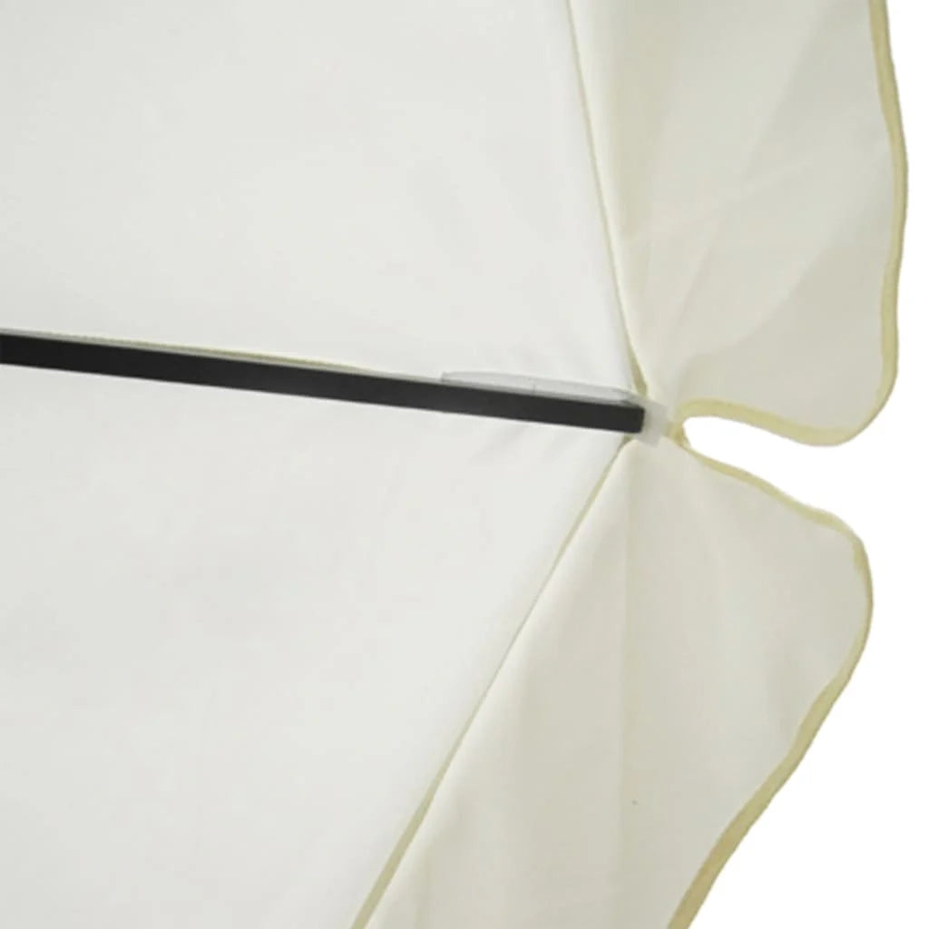 Ombrellone da esterno in alluminio bianco 500 cm 02_0008144