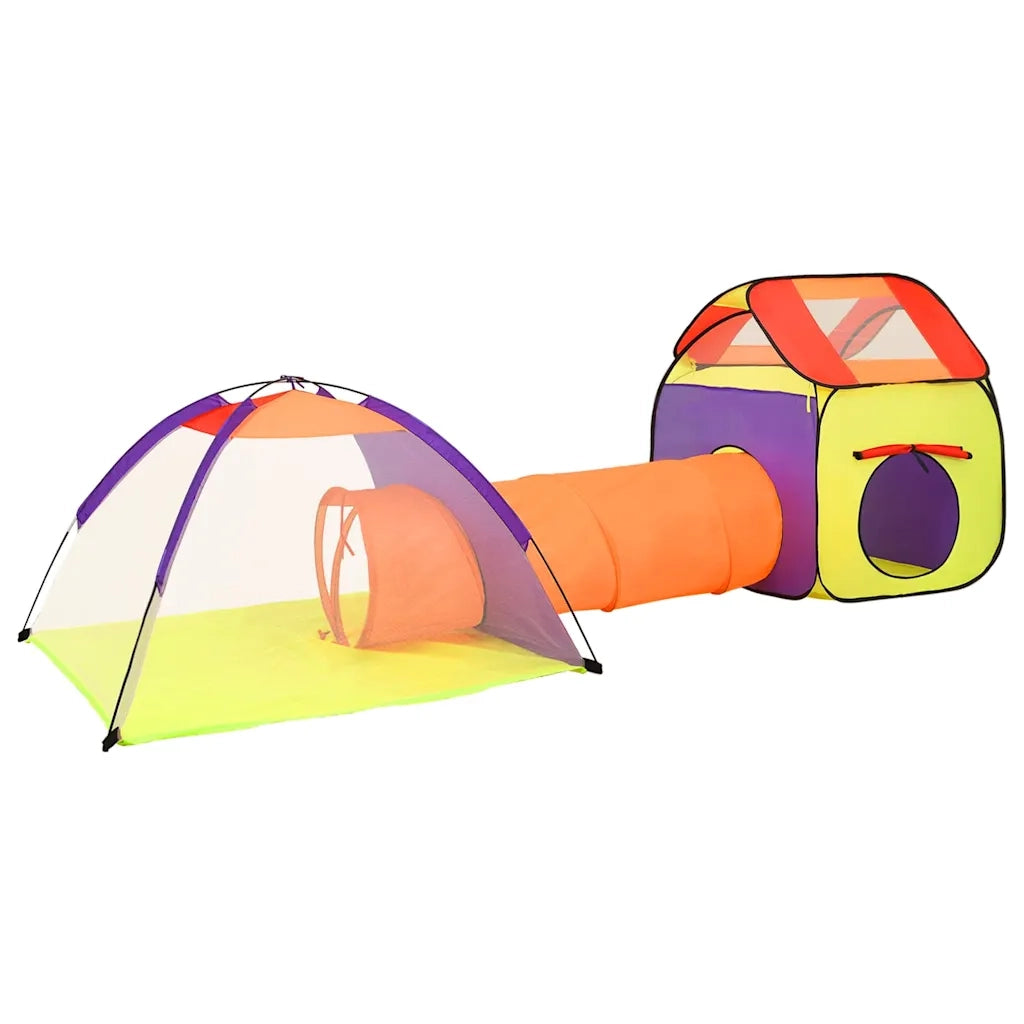 Tenda da Gioco Bambini 250 Palline Multicolore 338x123x111 cm 3107732
