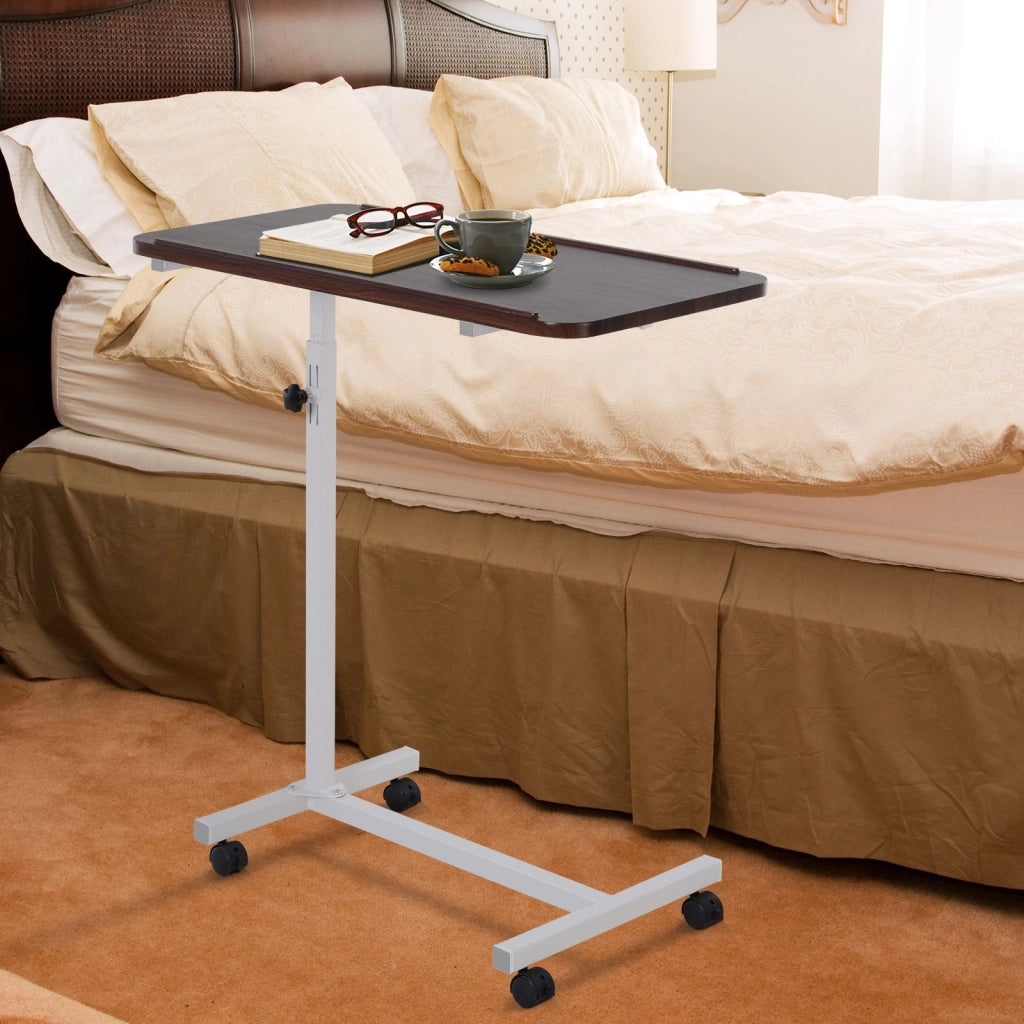 Carrello Portaoggetti ¨C Zephmum ¨C 77x40x76 cm Legno Scuro