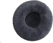 Mandrie per cani - Letti per cani - Cuscini per cani - Mandrie per cani in plastica - Mandrie per cani in plastica - Nero - 60cm - Rond - Molto morbidi