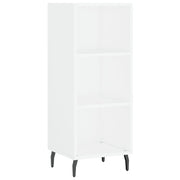 Buffet credenza cassettiera armadio mobile contenitore organizer per cucina soggiorno salotto 34,5 x 32,5 x 90 cm legno ingegnerizzato bianco 02_0030233