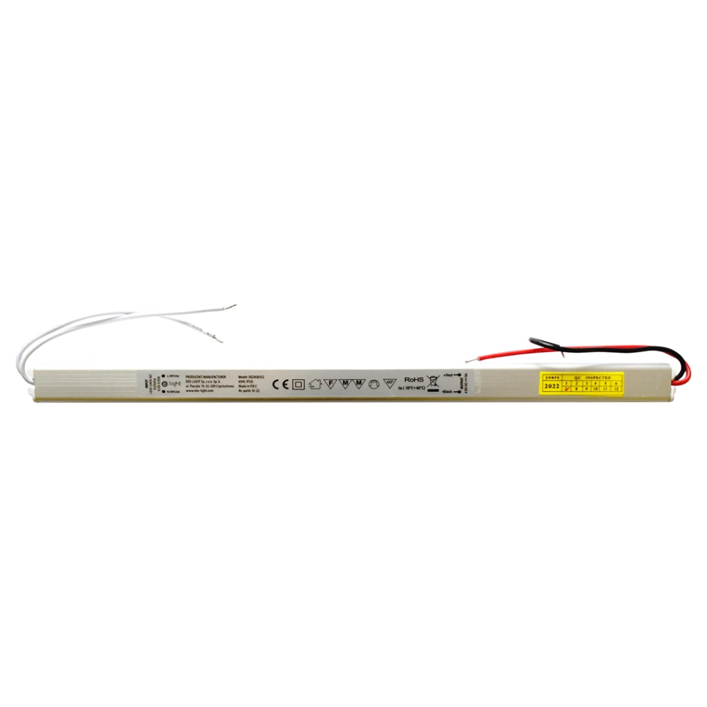 Alimentatore LED slim interno 60W 12V IP20 Eko-Light EKZAS8352