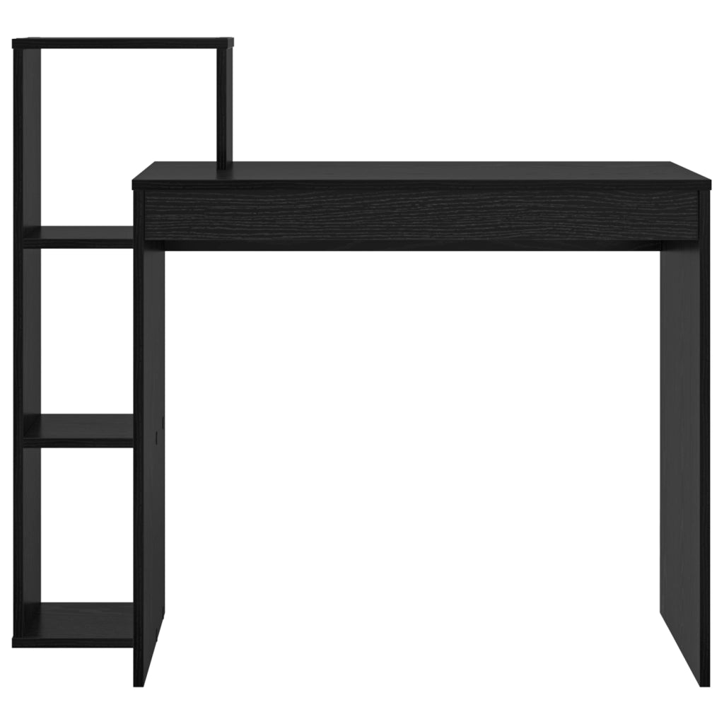 Scrivania Computer Rovere Nero