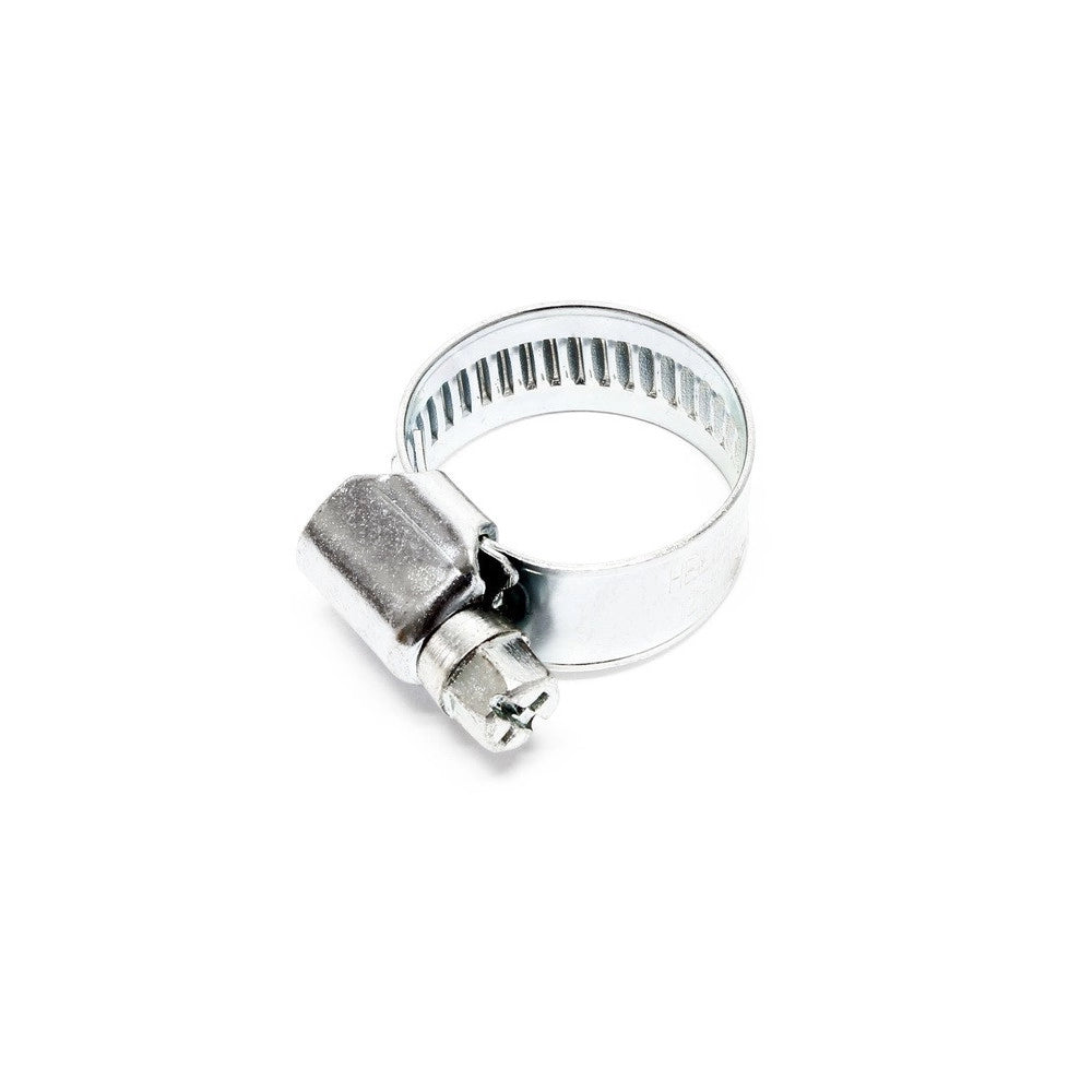 Fascetta stringi tubo zincata con vite senza fine - 2pz, diametro 16-25mm