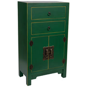 Mobile da ingresso in legno con 2 cassetti e 2 porte 45x26x81