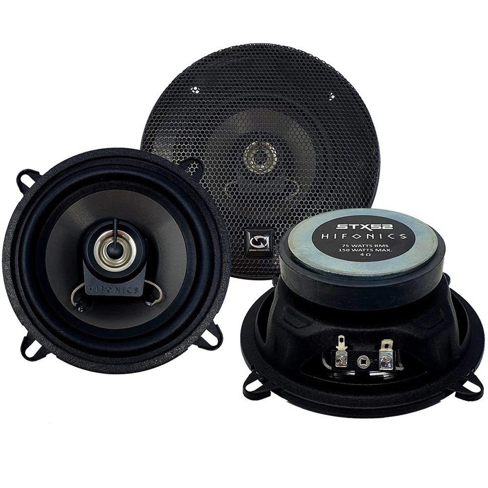 Trade Shop - Altoparlanti Ad Incasso 300 Watt 130 Mm Coassiale A 2 Vie Adatto Per Auto Fiat -