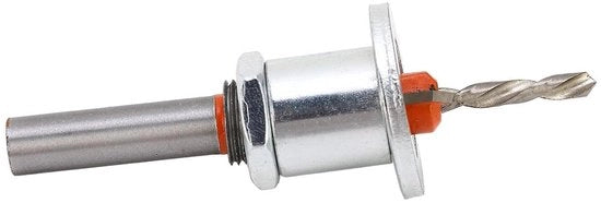 Set di punterie zincabili - Regolabile - Rimozione della punta rapida - 35 x 10 mm - Punteria zincabile a spirale - Bit di affilatura - Punterie zincabili leggermente affilate