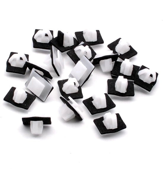 Clip di fissaggio 20 pezzi - Componenti compatibili con Hyundai/KIA - Compatibile con più modelli - Numero di articolo 87756-2E000 - Resistente alle shock - Materiale duraturo - Componente