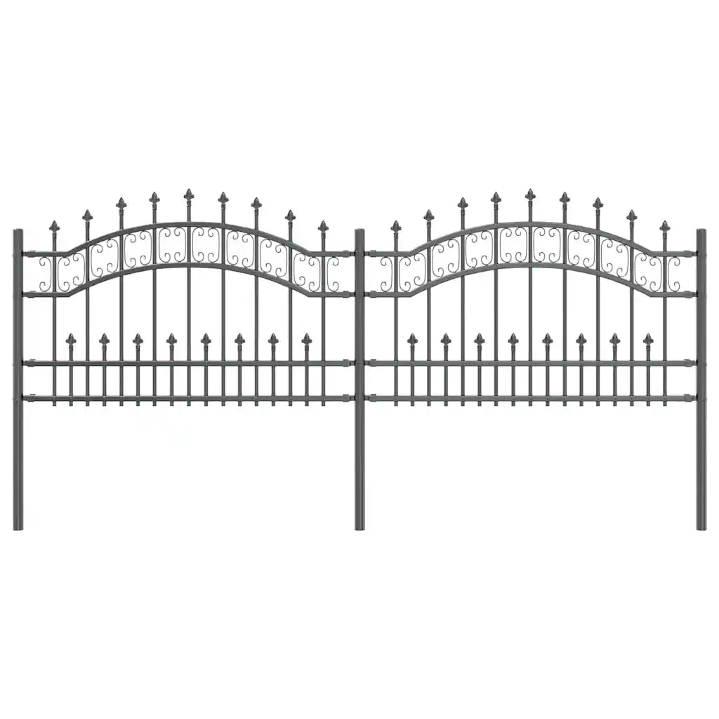Recinzione per Giardino KAMPEN Grigio 42003963