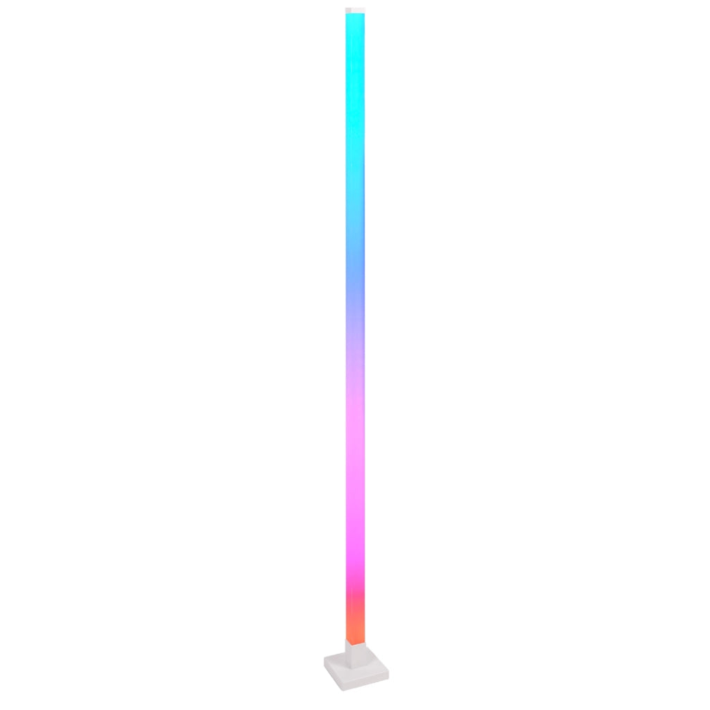 Lampada terra LED RGB musicale con telecomando Polux
