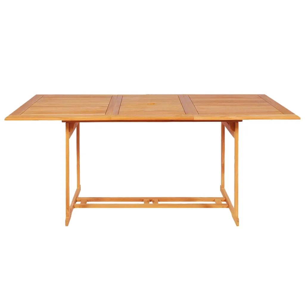 Set da Pranzo da Giardino 9 pz in Legno Massello di Teak 3059566