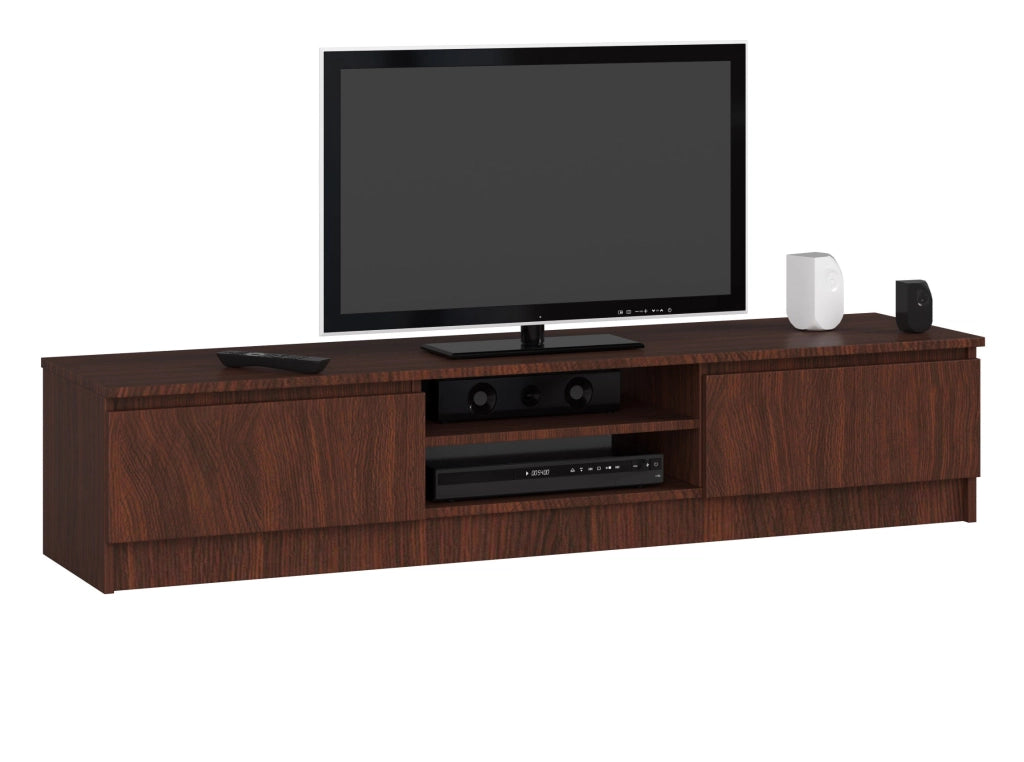 Mobile TV AKORD Wengé 160 cm 2 ante 160x40x33 cm