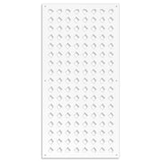 HALLOWEEN- Pannello in PVC traforato - Parasole Colore: bianco, Misura: 47x94 cm