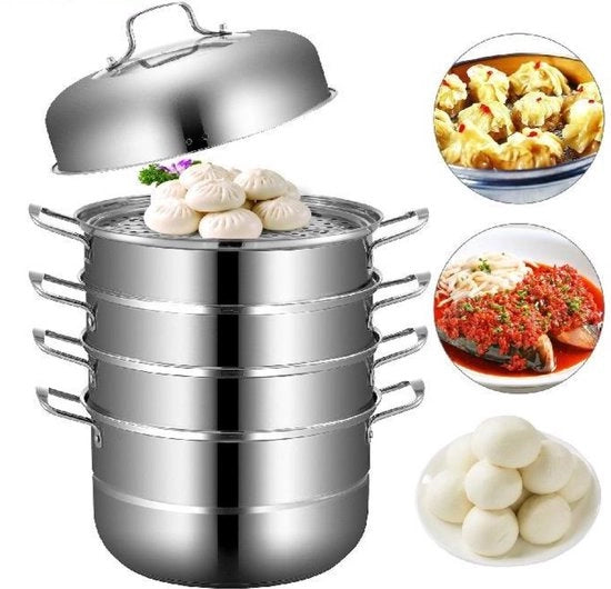 Pentola a vapore 5 livelli