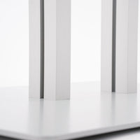 Espositore a Leggio con Piantana 51,4x79 cm in Alluminio con Led Porta Menù Silver