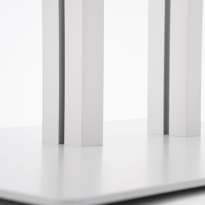 Espositore a Leggio con Piantana 51,4x79 cm in Alluminio con Led Porta Menù Silver