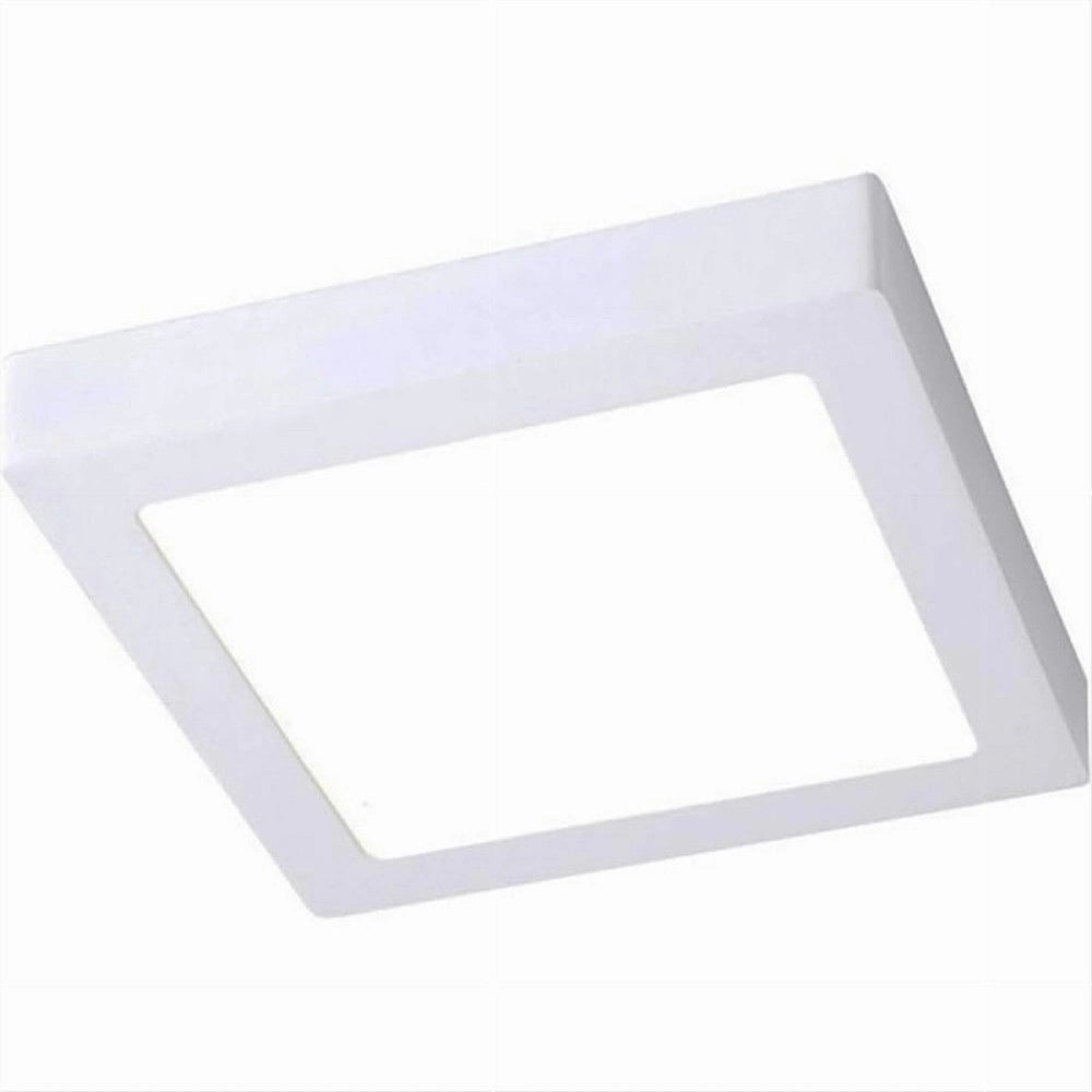 Trade Shop - Plafoniera Pannello Led Quadrato 6 Watt Cct Tre Colorazione Di Luce P120b-q3c -
