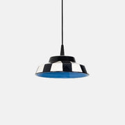Circus Lampada a Sospensione LED Design Artigianale in Ceramica Blu Ø24 cm con Sorgente Luminosa 8W 3000K Alta Efficienza CRI 90 Modello Interni